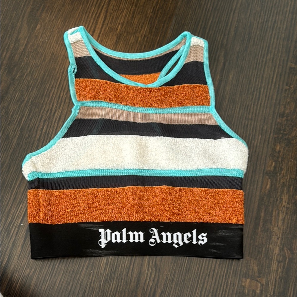 Palm Angels Multicolor Striped Top
